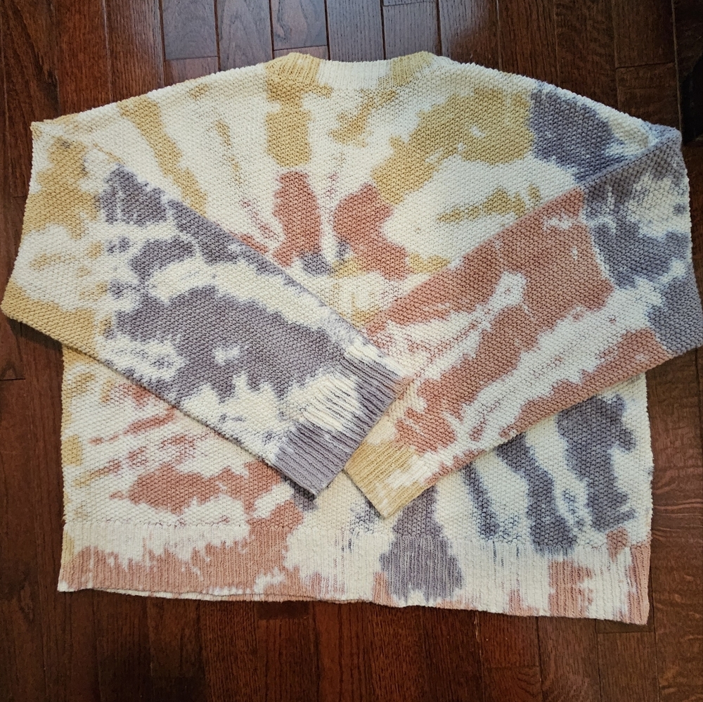 Madewell Tie dyed Westford sweater